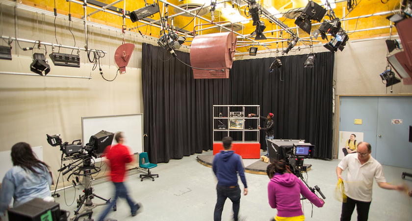 Students in different creative disciplines collaborate for Project Fusion Image